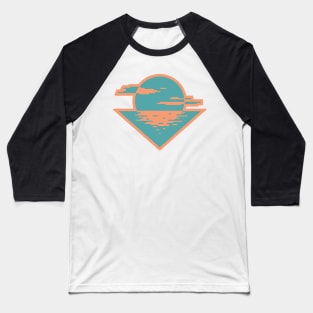 Digital Sunrise 1-3 Baseball T-Shirt